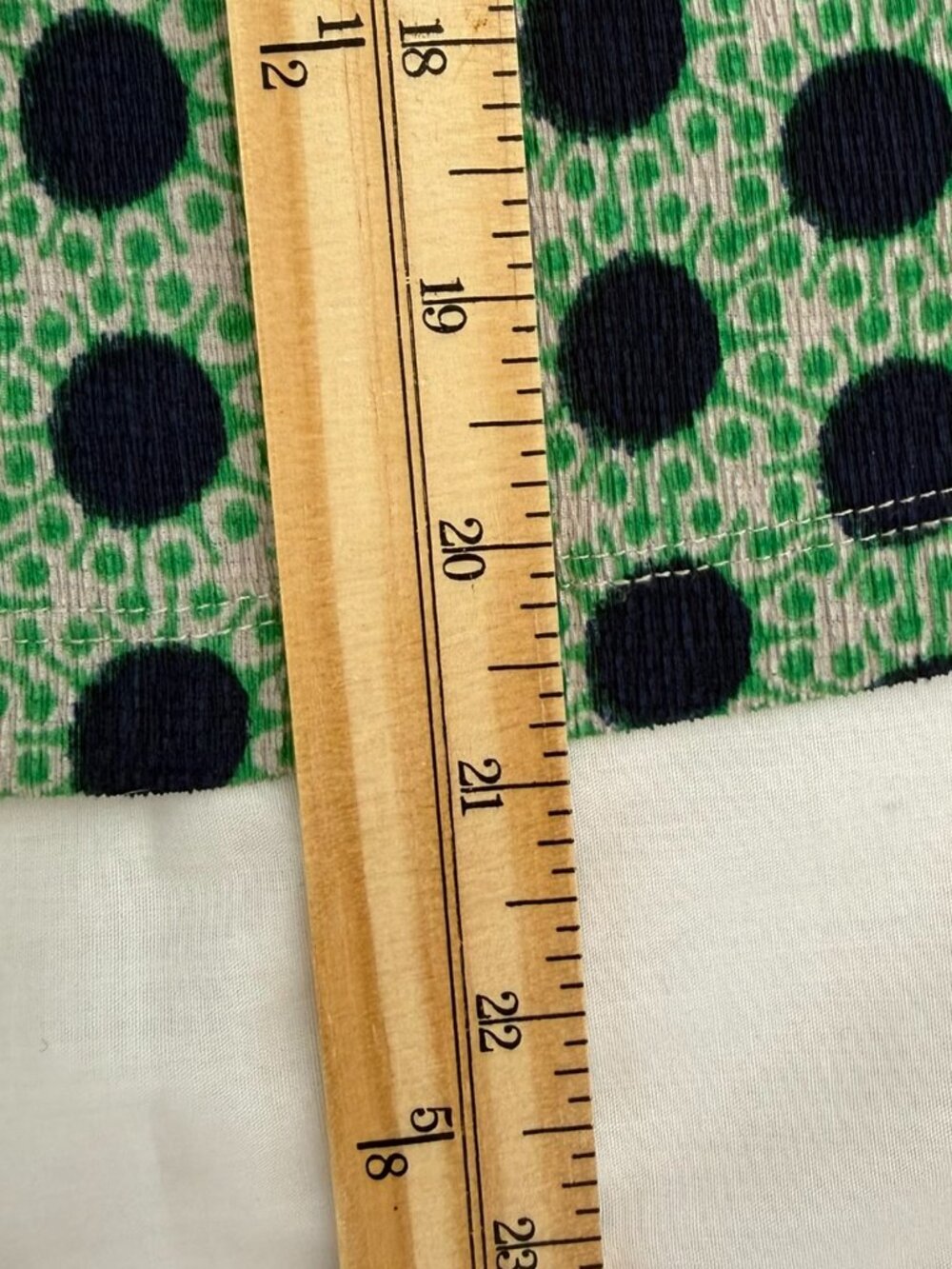 Maeve by Anthropologie Polka Dot Sleeveless Blouse Green Blue Size XL - Picture 10 of 10